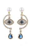 Eye Candy La Anya Earrings In Multi
