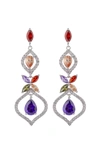 Eye Candy La Cassia Earrings In Gold