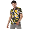 CAMPUS SUTRA ABSTRACT PRINT COTTON SHIRT