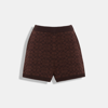 COACH OUTLET SIGNATURE KNIT SET SHORTS