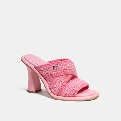 Coach Outlet Quintin Sandal In Pink