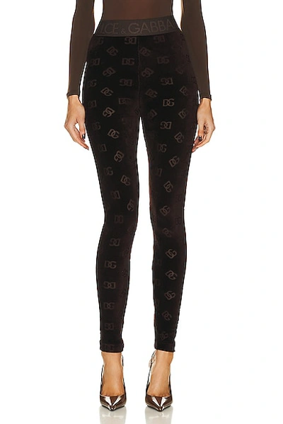 Dolce & Gabbana High Waisted Trouser In Combined Colour