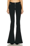 JEAN PAUL GAULTIER X KNWLS EMBROIDERED FLARE TROUSER
