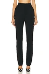 Saint Laurent Tailored Pant In Noir