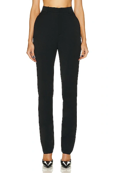 Saint Laurent Tailored Pant In Black