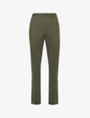 Paige Mens Mountain Pine Sider Tapered-leg Mid-rise Stretch-twill Trousers In Green