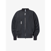 Adidas By Stella Mccartney X Stella Mccartne Logo-print Lightweight Jacket In Black