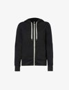 Vuori Halo Performance 2.0 Hooded Stretch-jersey Sweatshirt In Black Heather