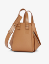 LOEWE LOEWE WOMENS TOFFEE HAMMOCK SMALL LEATHER SHOULDER BAG