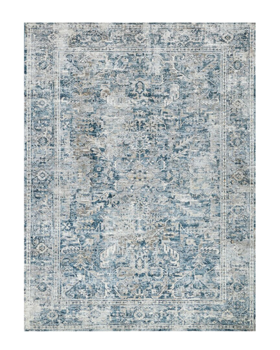 Exquisite Rugs X The Met Antique Loom Polyester Rug In Blue