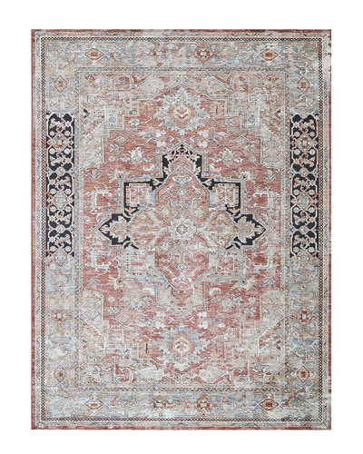 Exquisite Rugs X The Met Antique Loom Polyester Rug In Red