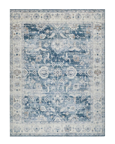Exquisite Rugs X The Met Vintage Looms Polyester Rug In Blue