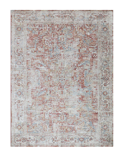 Exquisite Rugs X The Met Antique Loom Polyester Rug In Red