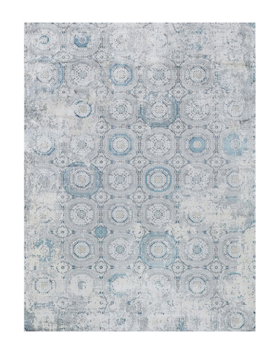Exquisite Rugs X The Met Legacy Polyester Rug In White