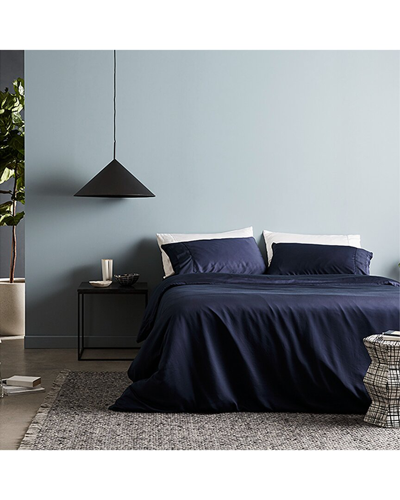 Ettitude Signature Sateen Duvet Cover In Blue