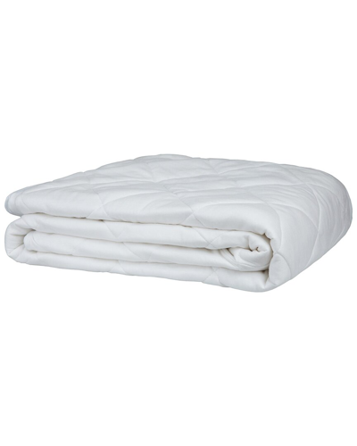 Ettitude Bamboo Knit Mattress Protector In White