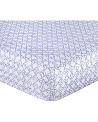 Yves Delorme Abri Fitted Sheet, King In Blue