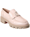 CHRISTIAN LOUBOUTIN CHRISTIAN LOUBOUTIN CL MOC LUG PATENT LOAFER