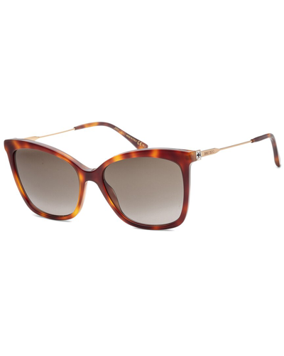Jimmy Choo Women's Macis 55mm Sunglasses In Brown