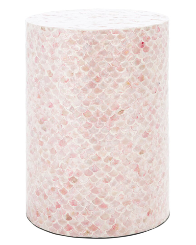 Safavieh Emberlyn Accent Table In Pink