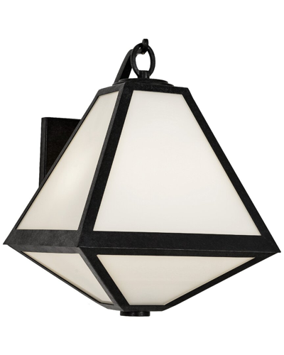 Crystorama Brian Patrick Flynn For  Glacier Outdoor 2-light Black Charcoal Wall Mount