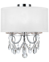 CRYSTORAMA CRYSTORAMA OTHELLO 3-LIGHT POLISHED CHROME CEILING MOUNT