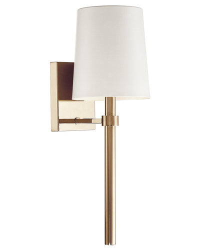 Crystorama Bromley 1-light Antique Gold Wall Mount