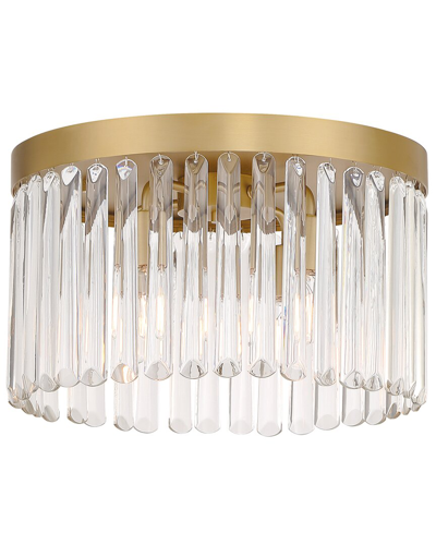 CRYSTORAMA CRYSTORAMA EMORY 4-LIGHT MODERN GOLD CEILING MOUNT