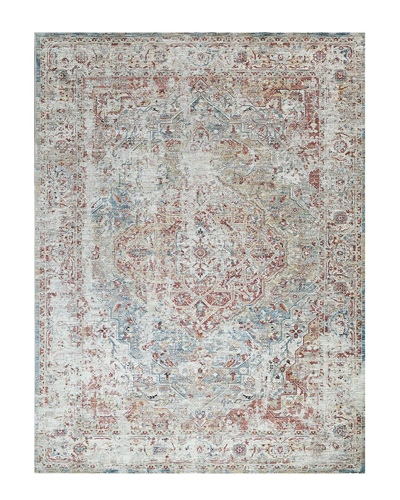 Exquisite Rugs X The Met Antique Loom Polyester Rug In Red