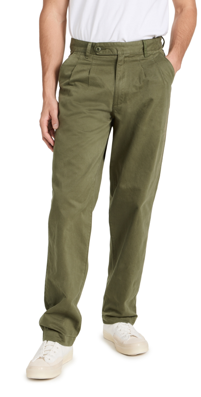 Alpha Industries Classic Trousers In Og-107 Green