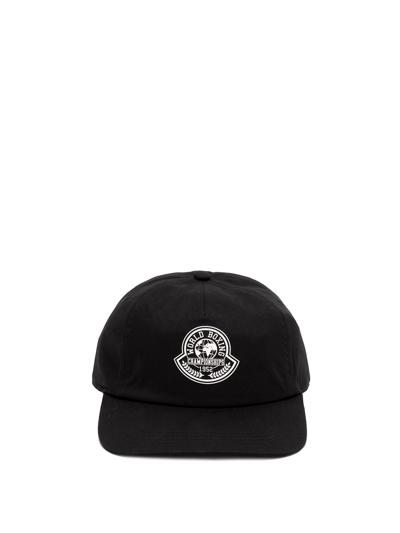 Moncler Baseball Cap In Black  