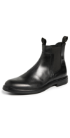 SHOE THE BEAR STANLEY LEATHER CHELSEA BOOTS BLACK