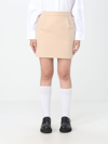Max Mara Wool Mini Skirt In Neutral