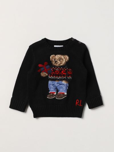Polo Ralph Lauren Babies' Pullover  Kinder Farbe Schwarz In Black