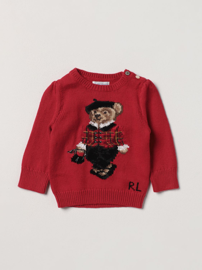 Polo Ralph Lauren Babies' Pullover  Kinder Farbe Rot In Red
