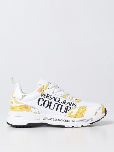 Versace Jeans Couture Chain Couture Trainers In White