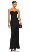Majorelle Abendkleid Mari In Black