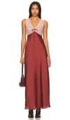 FREE PEOPLE X INTIMATELY FP COUNTRY SIDE MAXI SLIP