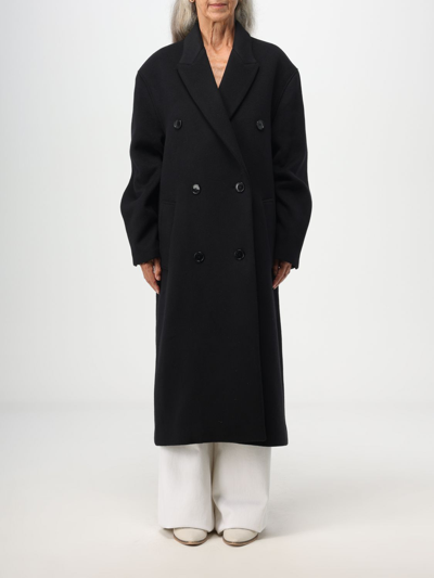 Isabel Marant Coat  Woman Color Black In Black