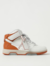 OFF-WHITE OUT OF OFFICE LEATHER SNEAKERS WITH LOGO,E78366004