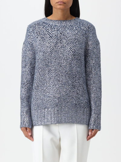 Ermanno Scervino Sweaters In Blue