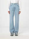 Gcds Choker Rhinestone-embellished Straight-leg Jeans In Blue