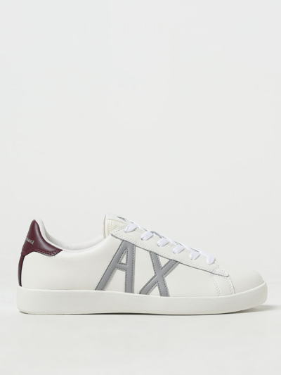 Armani Exchange Trainers  Men In White