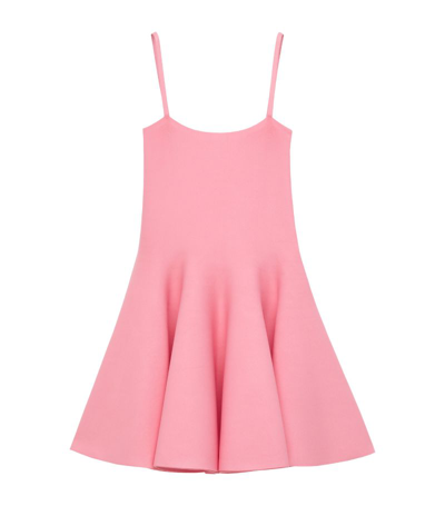 Loewe Knit Midi Dress In Pink