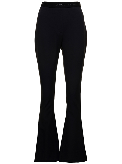 Versace 75dp107 Trousers In Black