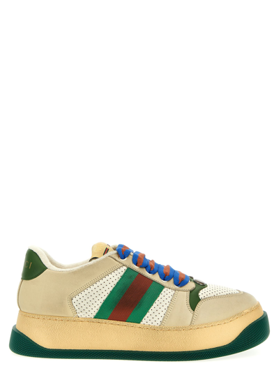 Gucci Screener Leather Trainers In Default Title