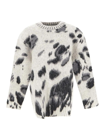 Stella Mccartney Appaloosa Pony Jacquard Knit Jumper In Multicolor 2