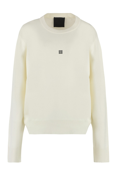 Givenchy Logo Sweater At The Back In Default Title
