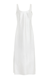 Gabriela Hearst Gail Slubbed-linen Maxi Dress In White