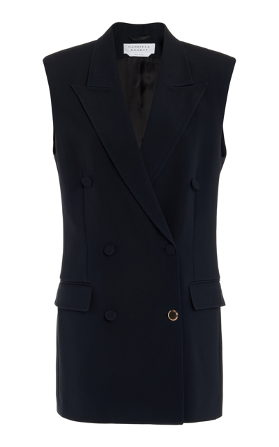 GABRIELA HEARST MAYTE SILK-WOOL VEST